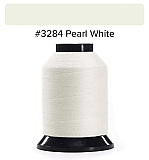 Grace Company Finesse Pearl White Solid Color 50 Weight Machine Quilting Thread
