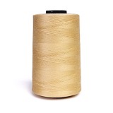 Grace Company Finesse Light Sand Solid Color 50 Weight Machine Quilting Thread 5,500 Yard Cone