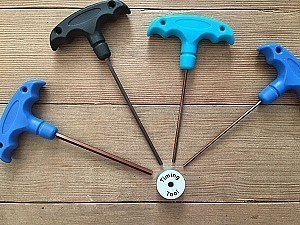 Block RockiT Machine Quilter T Handle Hex Wrench Tool Set