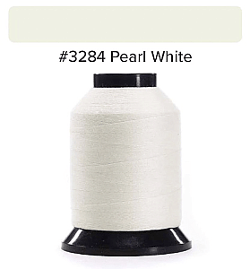 Grace Company Finesse Pearl White Solid Color 50 Weight Machine Quilting Thread