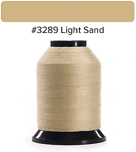 Grace Company Finesse Light Sand Solid Color 50 Weight Machine Quilting Thread