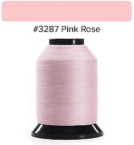 Grace Company Finesse Pink Rose Solid Color 50 Weight Machine Quilting Thread