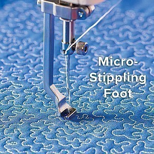 Micro-Stippling foot for Qnique or Block RockiT long-arm machines
